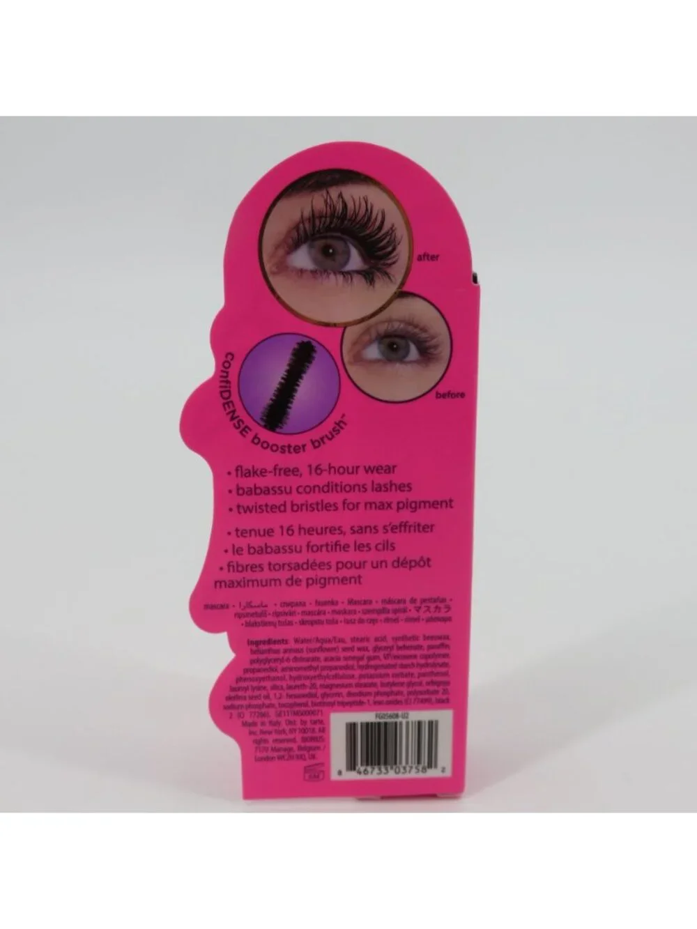 Tarte Big Ego Mascara Black .15 fl oz NEW Factory Sealed Lashes Eyelashes NIB